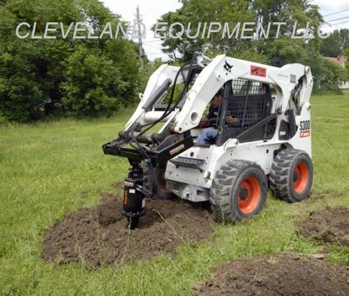 NEW PREMIER MD18 HYDRAULIC AUGER DRIVE ATTACHMENT Bobcat Cat Skid Steer Loader 
