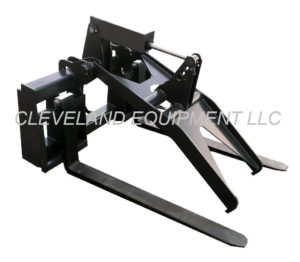 Adjustable Fork Grapple Attachment HD - Pic001 - Cleveland Equipment LLC