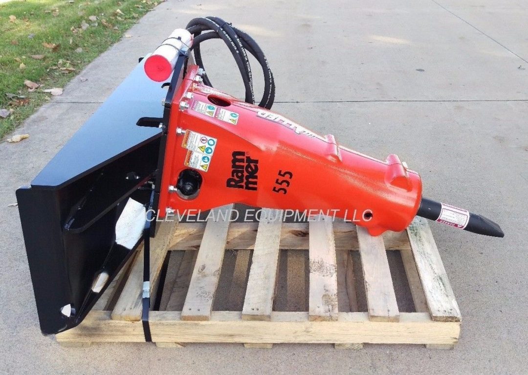 Concrete Breaker Attachment Allied Rammer 555 Cleveland Equipment LLC