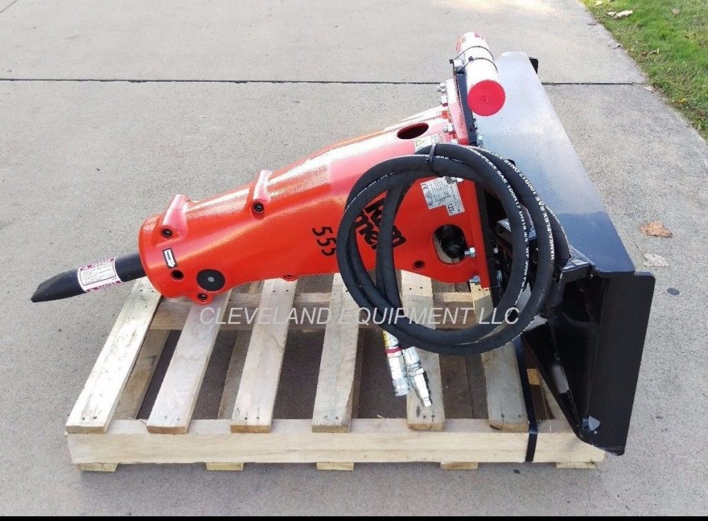 Concrete Breaker Attachment Allied Rammer 555 Cleveland Equipment LLC