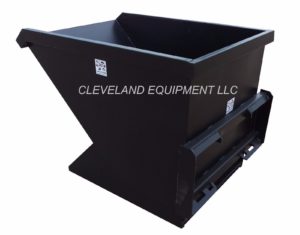 Dumping Hopper Skid Steer Mounted - HD - Pic001 - Cleveland Equipment LLC