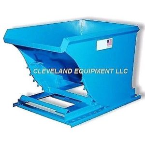 Dumping Hopper – Fork Mounted - HD - Pic001 - Cleveland Equipment LLC