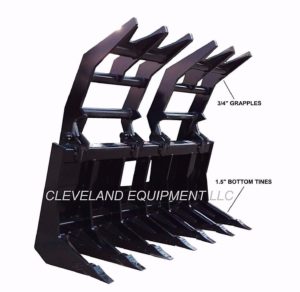 Grapple Rake Attachment - SD - Pic001 - Cleveland Equipment LLC