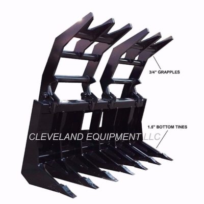 Grapple Rake Attachment - SD - Pic001 - Cleveland Equipment LLC