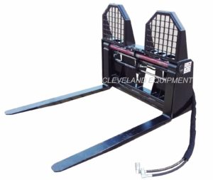 Blue Diamond Hydraulic Pallet Forks & Frame Attachment -Pic001- Cleveland Equipment LLC