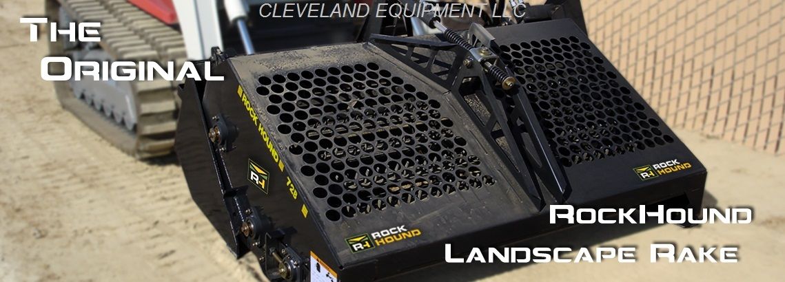 ROCKHOUND Landscape Rake - Cleveland Equipment LLC