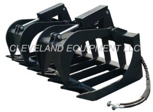 Root Grapple Attachment HD -Pic001- Cleveland Equipment LLC